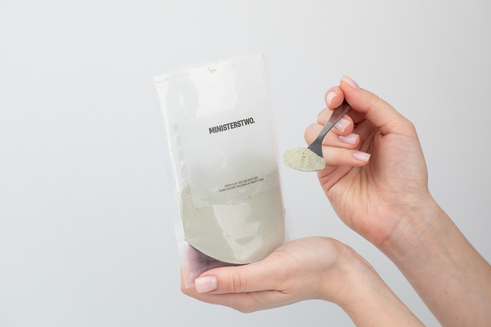 Ministerstwo Dobrego Mydła Glinka Zielona Naturalna certyfikowana glinka 100 g