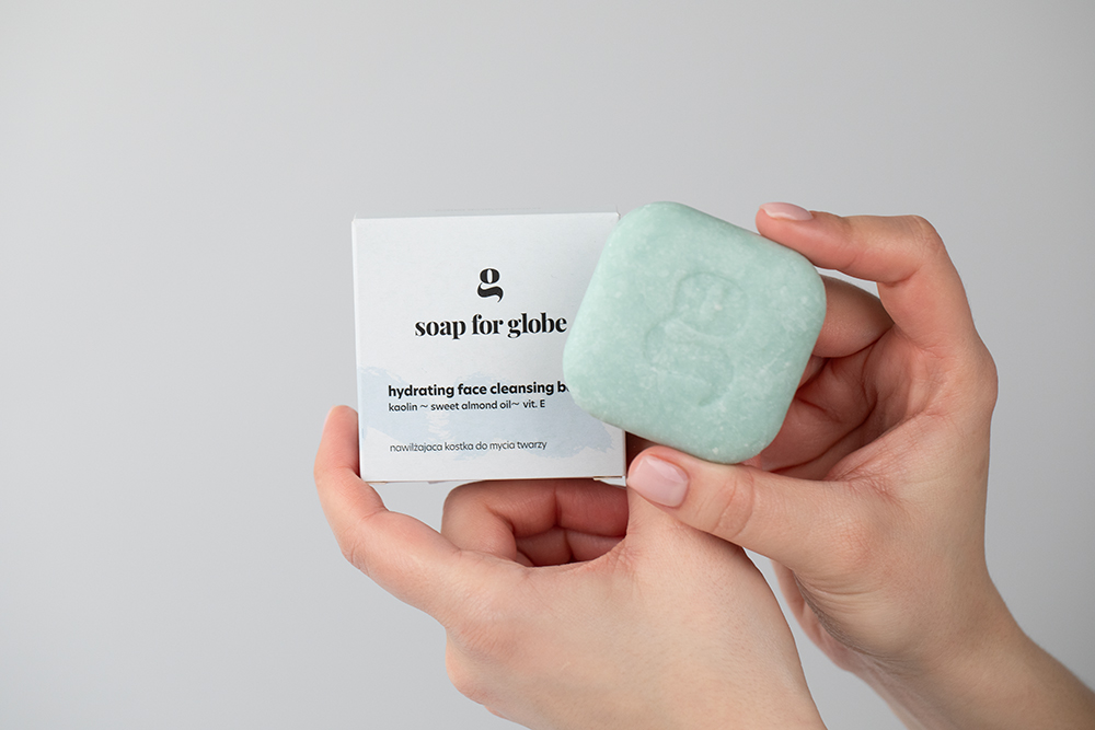Soap For Globe Moisturizing Nawilżająca kostka do twarzy 1 szt.