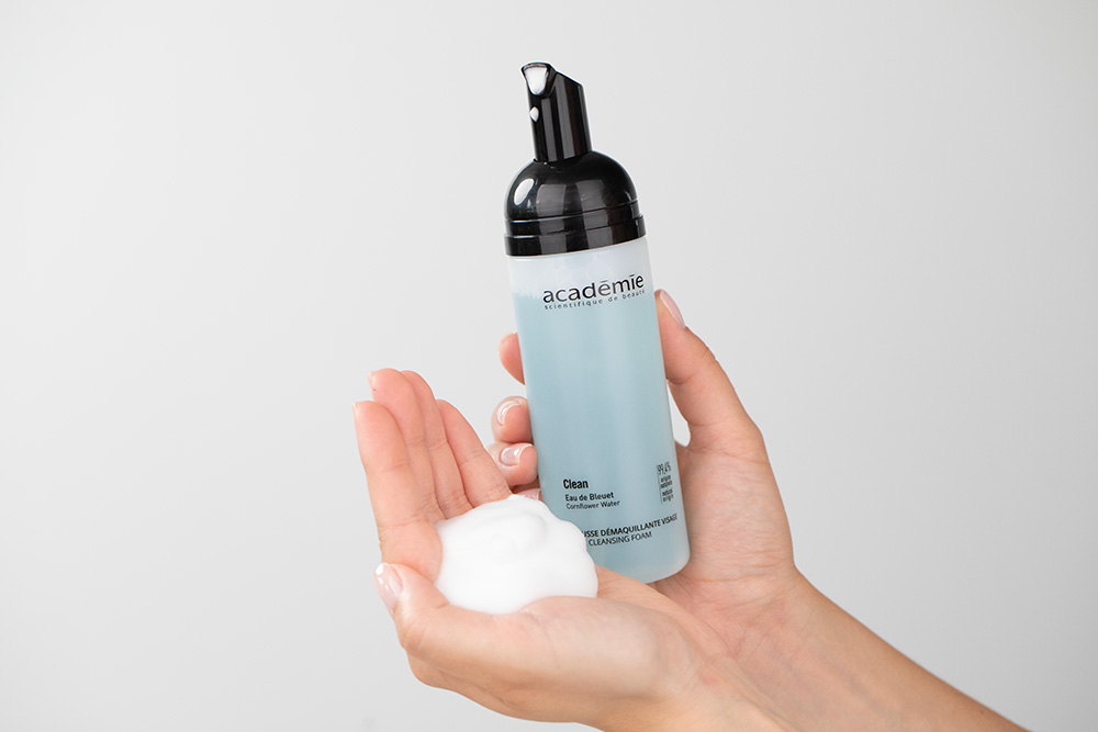 Academie Hydraderm Set ZESTAW Pianka oczyszczająca 150 ml + Nawilżający krem 50 ml