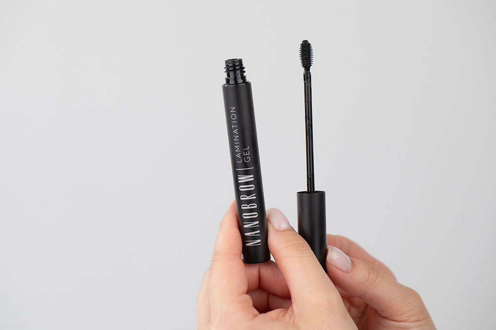Nanobrow Lamination Gel Żel do brwi (kolor Black) 7 ml