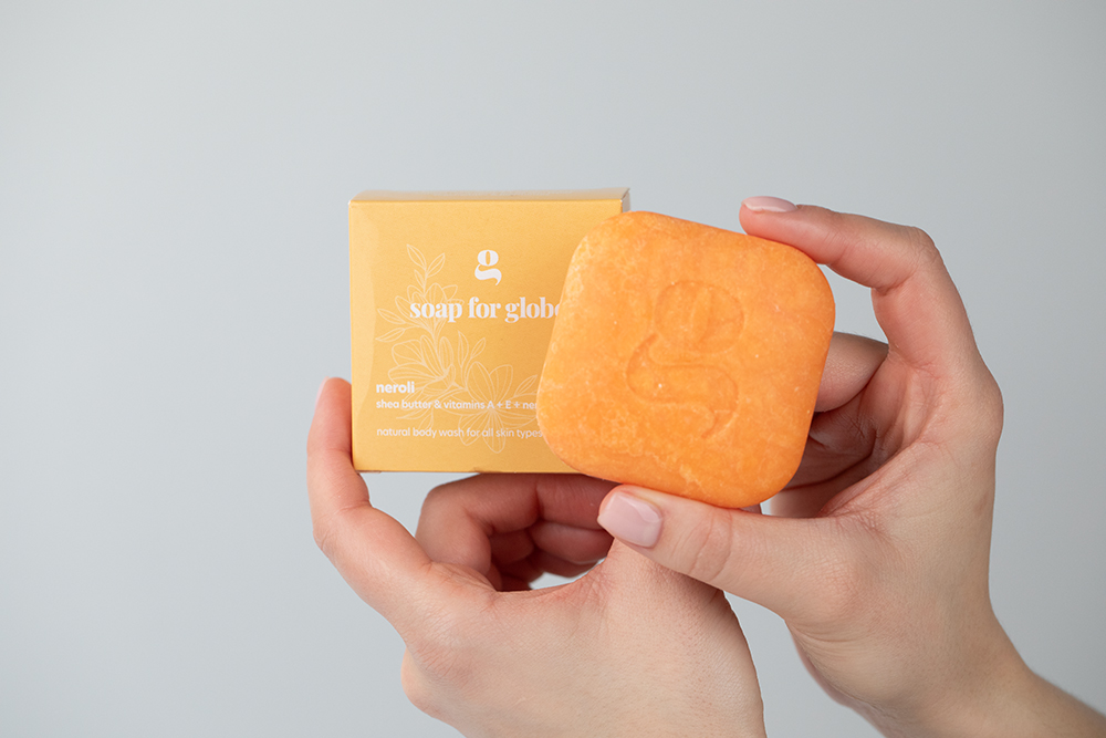 Soap For Globe Neroli Naturalna kostka do każdego typu skóry 1 szt.