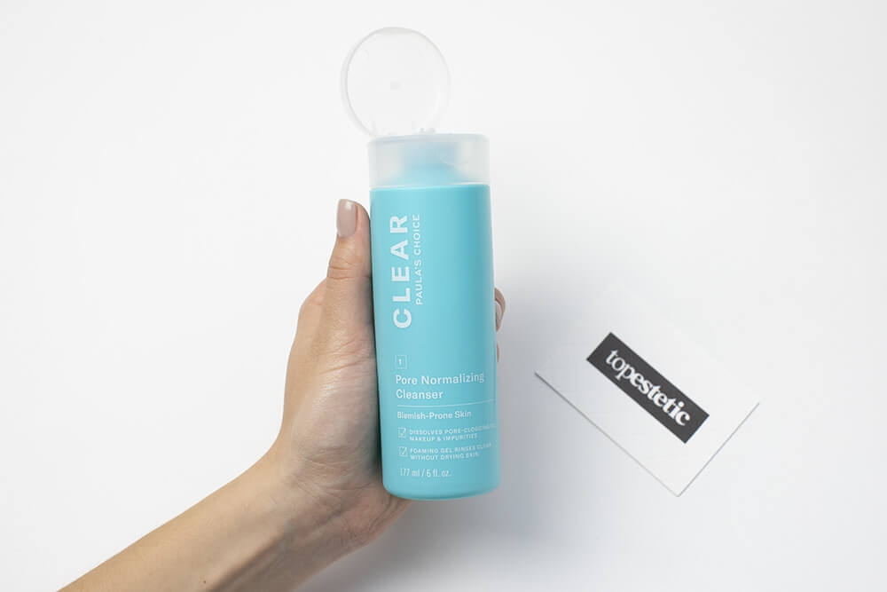 Paulas Choice Clear Set ZESTAW Kuracja złuszczająca 118 ml + Żel oczyszczający 177 ml + Krem nawilżający 15 ml + kosmetyczka 1 szt