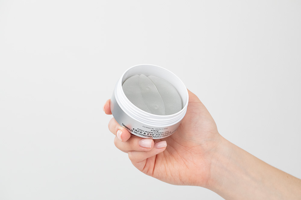 Peter Thomas Roth FIRMx Collagen Hydra-Gel Eye & Face Patches Ujędrniające, przeciwstarzeniowe plastry żelowe na twarz i okolice oczu 90 szt