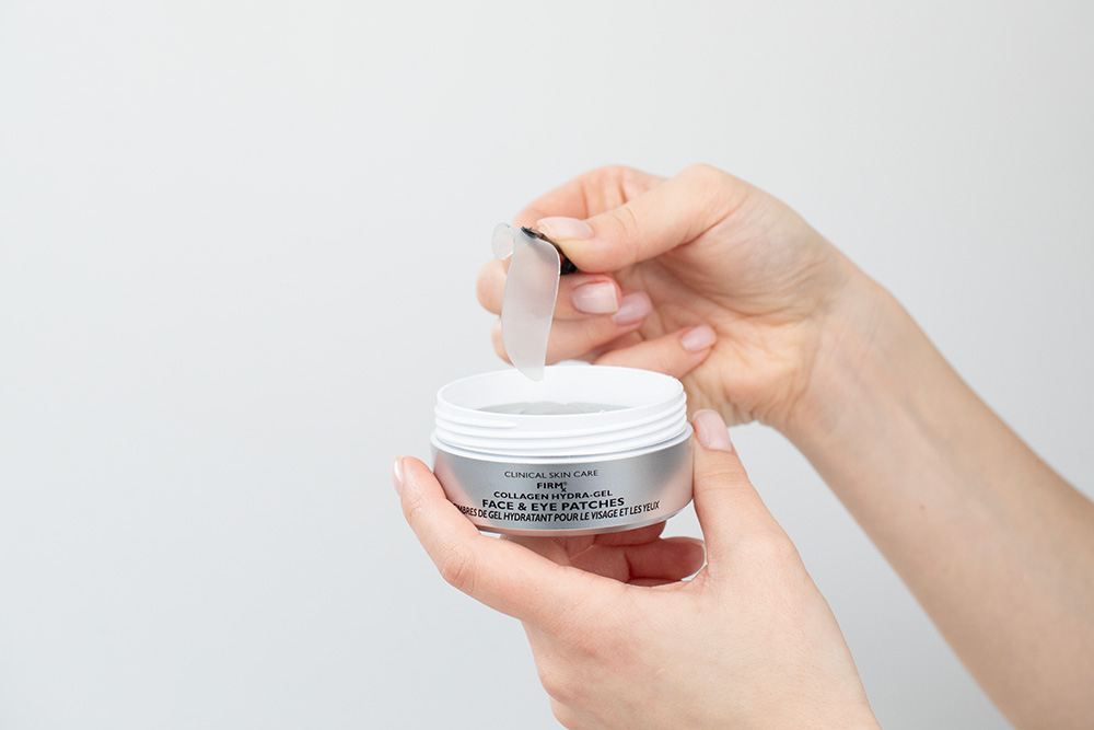 Peter Thomas Roth FIRMx Collagen Hydra-Gel Eye & Face Patches Ujędrniające, przeciwstarzeniowe plastry żelowe na twarz i okolice oczu 90 szt