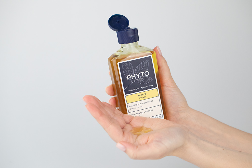 Phyto Blond Brightening Shampoo Szampon rozświetlający do włosów blond 250 ml