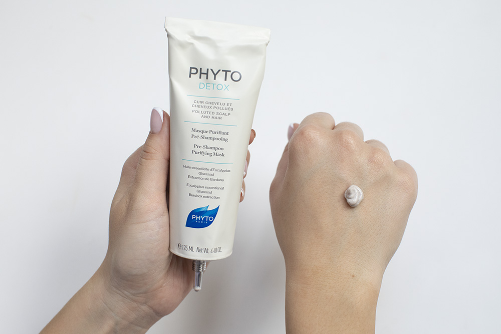 Phyto Detox Pre-Shampo Purifying Mask Oczyszczająca maska przed szamponem  125 ml - Opinie i Ceny • Sklep Topestetic