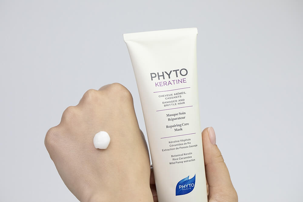 Phyto Phytokeratine Set ZESTAW Szampon odbudowujący 250 ml + Keratynowa maska odbudowująca 150 ml