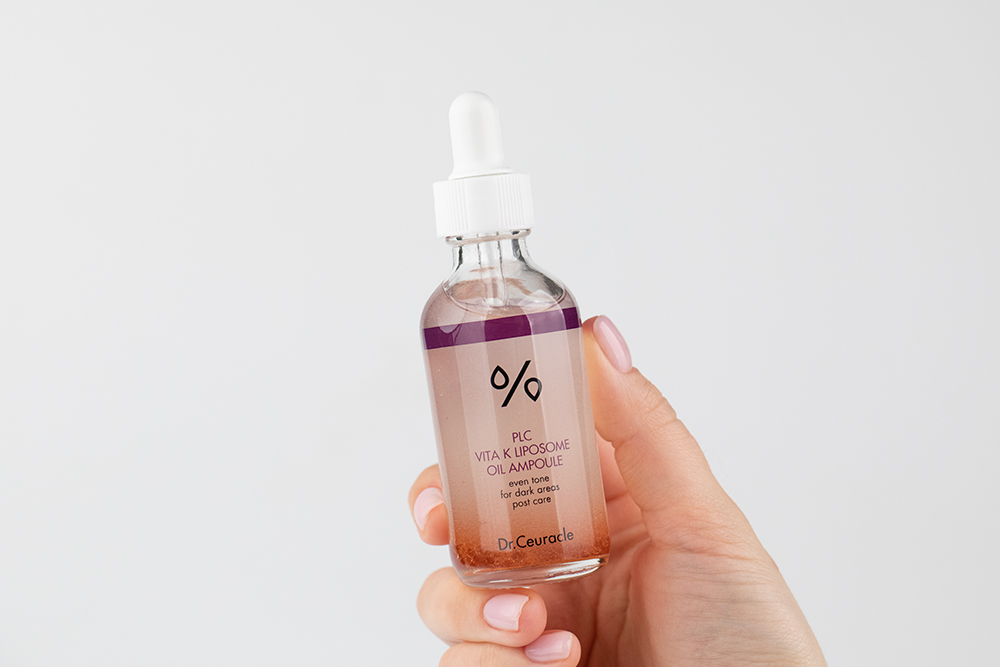 Dr Ceuracle PLC Vita K Liposome Oil Ampoule + Hyal Reyouth Night Cream + Gua Sha Topestetic ZESTAW Ampułka 50 ml + Nawilżający krem na noc 60 g + Gua sha jadeit 1 szt