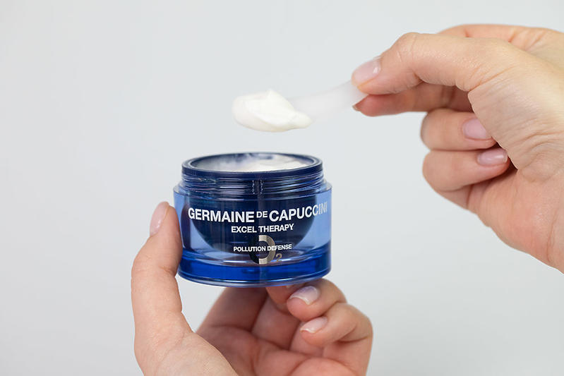 Germaine de Capuccini Eco Refill Exel Therapy ZESTAW Krem ochronny przed zanieczyszczeniami 50 ml + uzupełnienie 50 ml