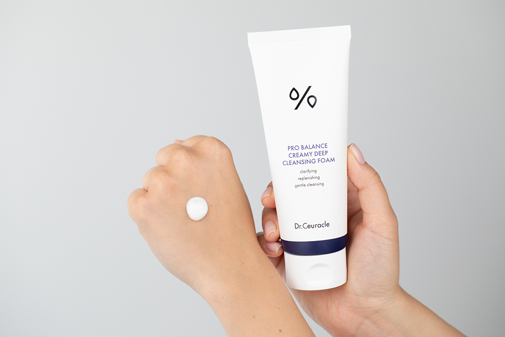 Dr Ceuracle Cleansing Foam + Cleansing Oil + Moist Sun ZESTAW Pianka do mycia 150 g + Olejek myjący 155 ml + Krem SPF 50+ 50 ml