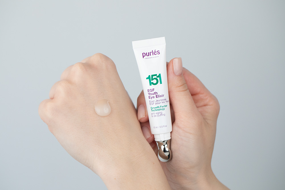 Purles EGF Youth Set ZESTAW Eliksir młodości pod oczy 15 ml + Krem młodości 50 ml + Kosmetyczka 1 szt