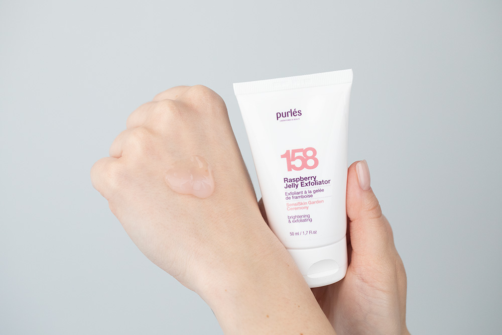 Purles Exfoliating and Soothing Set + Opaska Kosmetyczna GRATIS ZESTAW Tonik 200 ml + Maska eksfoliująca 50 ml + Kojący żel aloesowy 50 ml