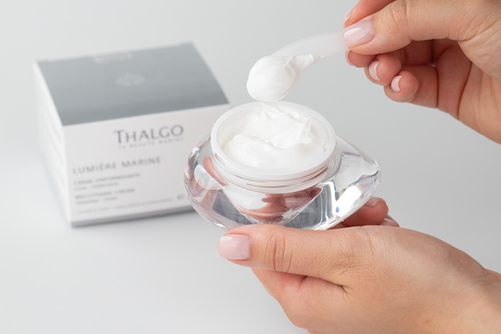 Thalgo Redensifying Care Ritual ZESTAW Bogaty krem przywracający gęstość skórze 50 ml + Serum przywracające gęstość skórze 30 ml + Liftingujący krem do powiek 10 ml