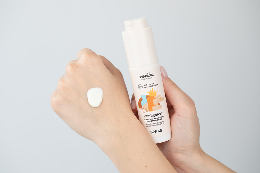 Resibo Our Lightest SPF 50 Ultralekki krem do twarzy z antyoksydantami 50 ml