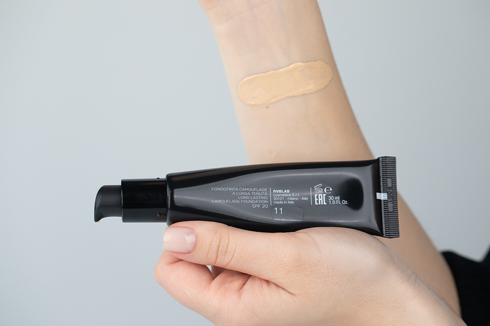 RVB LAB Make Up Long Lasting Camouflage SPF 20 Trwały podkład typu Kamuflaż (nr 11) 30 ml