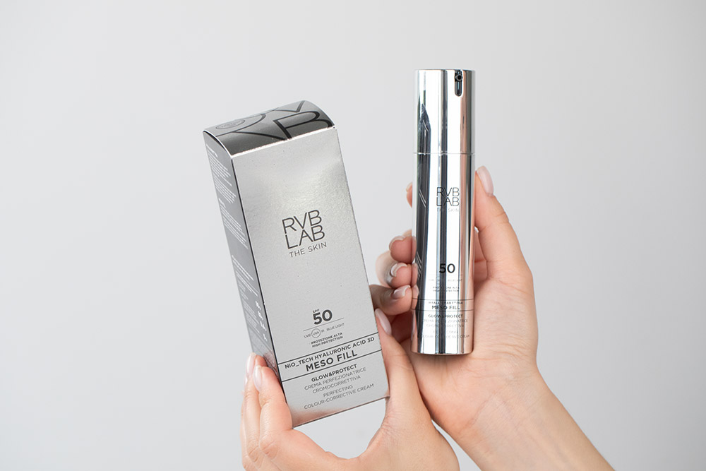 RVB LAB Make Up Mesofill + Build Up And Shape ZESTAW Krem na przebarwienia 50 ml + Antygrawitacyjny krem do twarzy 20 ml