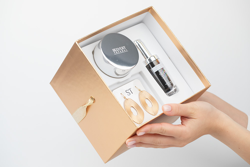 Selvert Thermal Peptide Coffret ZESTAW Zagęszczający krem liftingujący 50 ml + Zagęszczające serum liftingujące 30 ml