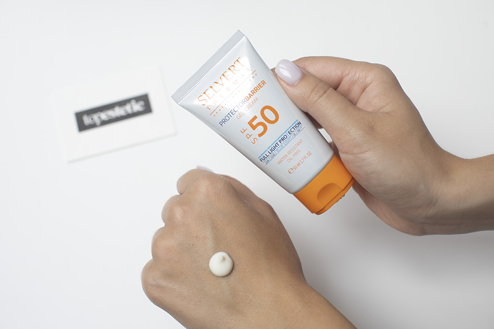 Selvert Thermal Protector Barrier Gel Cream SPF 50+ Żel krem z barierą ochronną SPF50+ 200 ml