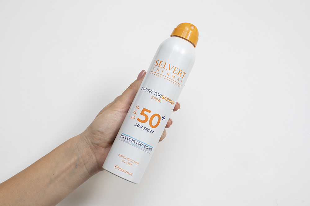 Selvert Thermal Protector Barrier Spray SPF 50+ Sun Sport + After Sun Lotion ZESTAW Spray z barierą ochronną SPF50+ 200 ml + Balsam po opalaniu 75 ml