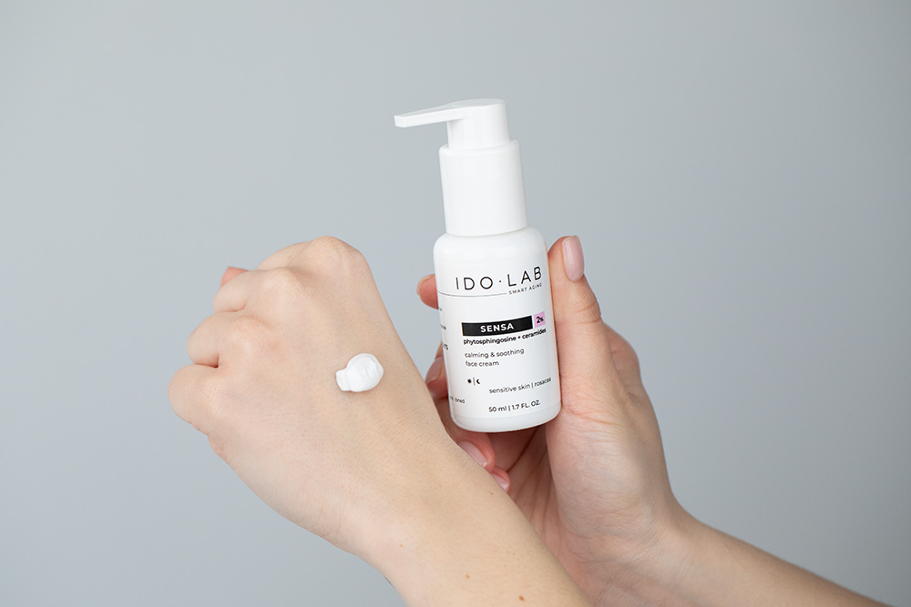 Ido Lab Sensa Calming And Soothing Face Cream Łagodzący krem dla cery wrażliwej i naczynkowej 50 ml