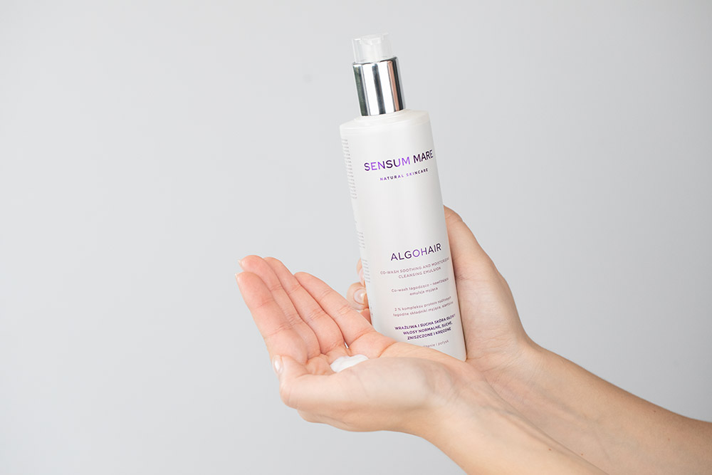 Sensum Mare AlgoHair Co-Wash Soothing And Moisturizing Cleansing Emulsion Łagodząco-nawilżająca emulsja myjąca 250 ml