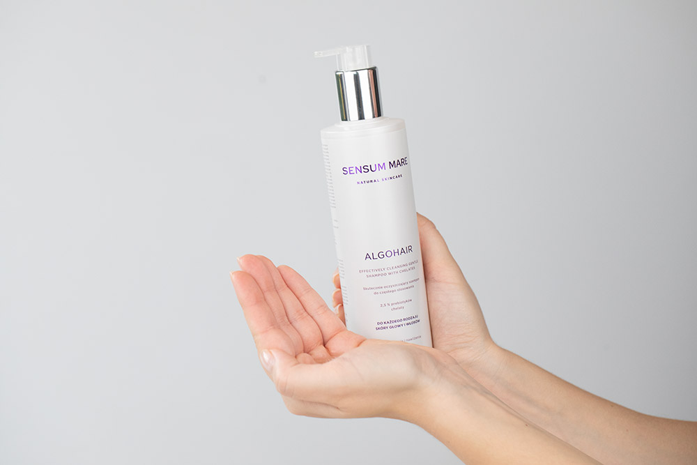 Sensum Mare AlgoHair Effectively Cleansing Gentle Shampoo With Chelates Oczyszczający szampon do częstego stosowania 250 ml