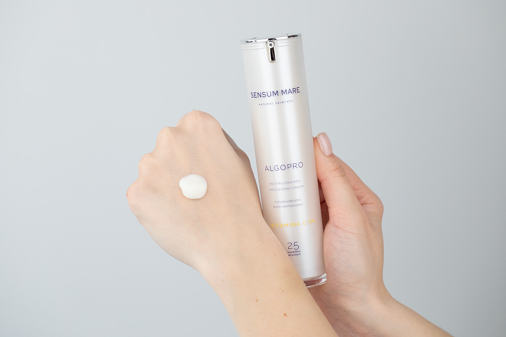 Sensum Mare AlgoPro C Cream Antyoksydacyjny krem rewitalizujący z witaminą C 3% 50 ml