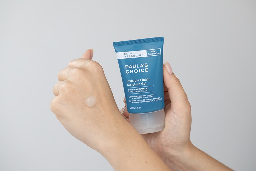 Paulas Choice Night Moisturizer for Oil Skin - Travel + Skin Balancing Invisible Moisture Gel ZESTAW Krem nawilżający na noc do skóry tłustej 15 ml + Emulsja matująco-nawilżająca 60 ml