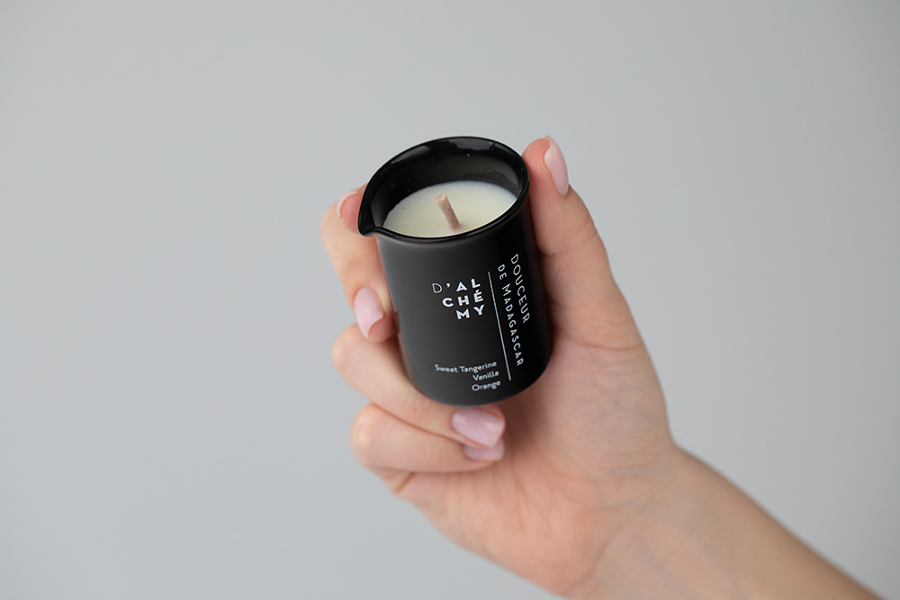 Dalchemy Skincare Massage Candle - Douceur de Madagascar Świeca do masażu i pielęgnacji skóry - Słodycz madagaskaru 50 ml