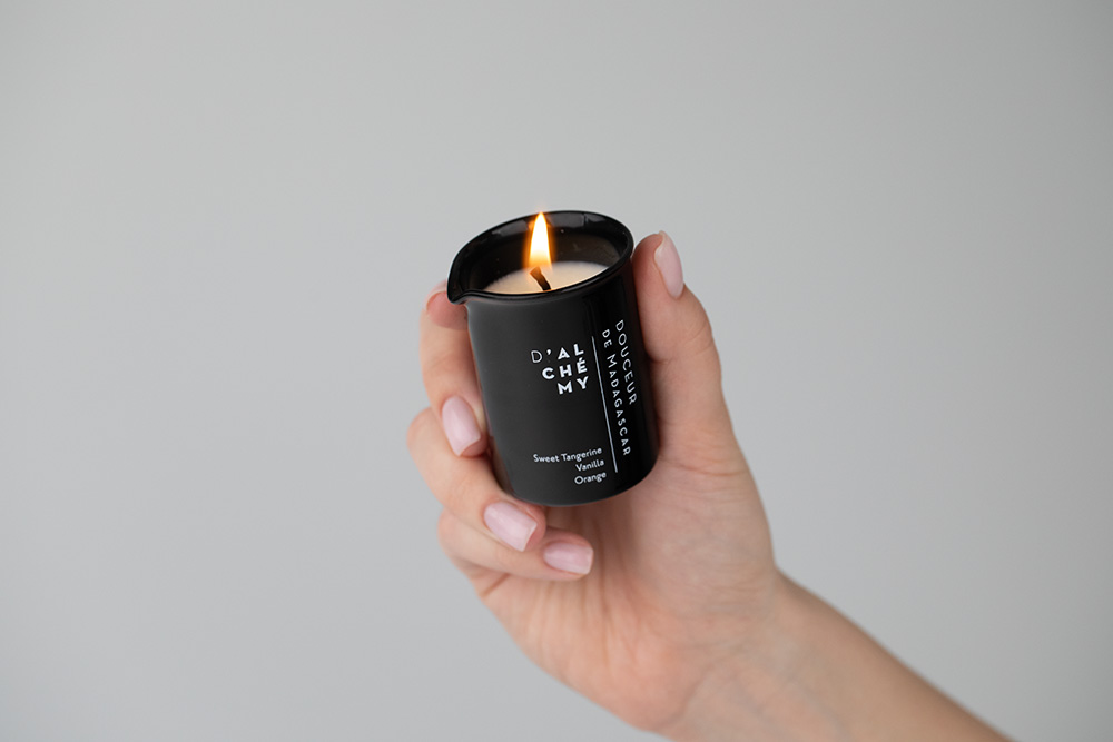 Dalchemy Skincare Massage Candle - Douceur de Madagascar Świeca do masażu i pielęgnacji skóry - Słodycz madagaskaru 50 ml
