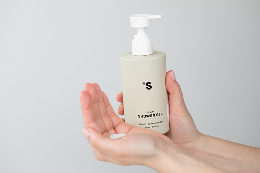 Sisters Aroma Smart Shower Gel Sea Salt Żel pod prysznic - Sól morska i bursztyn 250 ml