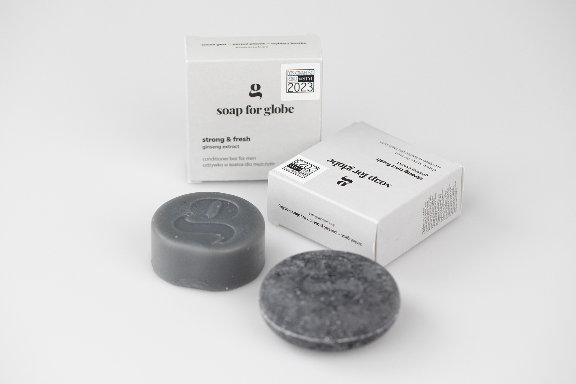 Soap For Globe Men Set ZESTAW Odżywka dla mężczyzn 1 szt. + Szampon dla mężczyzn 1 szt.