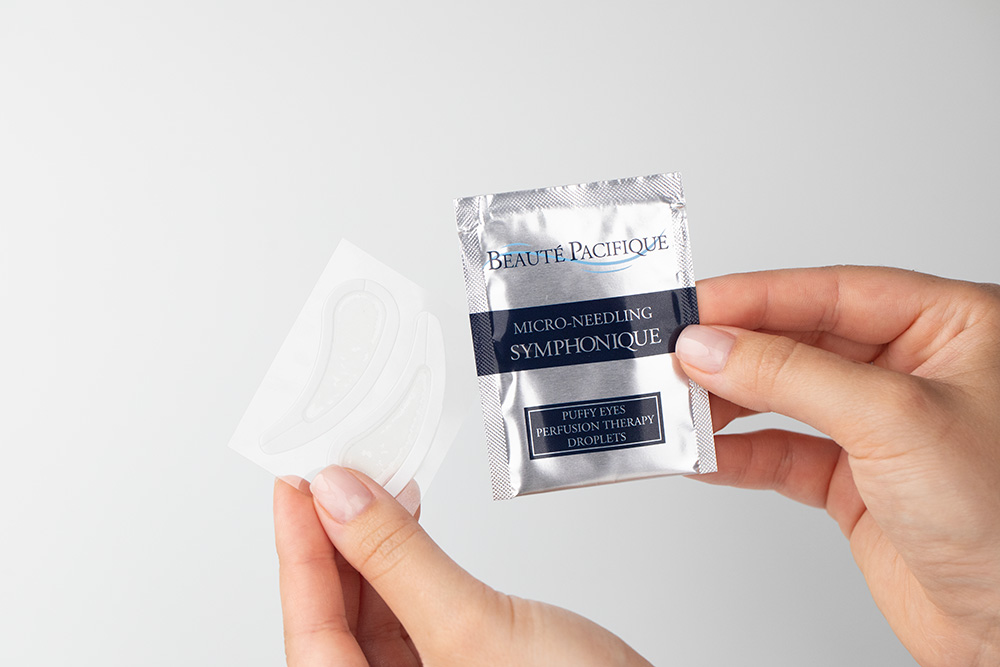 Beaute Pacifique Symphonique Micro Needling Eye Patches x 4 Mikroigłowe płatki przeciwobrzękowe pod oczy 4 szt.