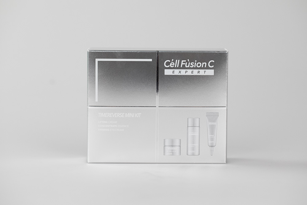 Cell Fusion C Expert Timereverse MINI KIT ZESTAW Krem przeciwstarzeniowy 5 ml + Emulsja liftingująco - napinająca 20 ml + Krem liftingujący do delikatnej okolicy oczu 5 ml