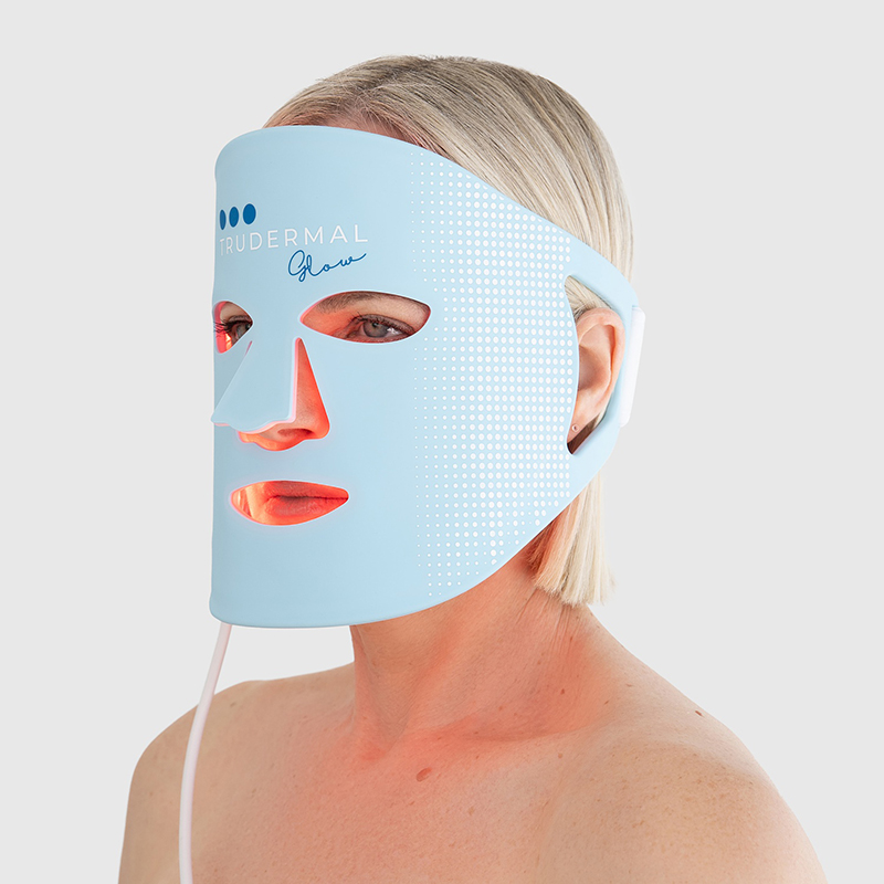 Trudermal Glow Face LED Mask Maska LED na twarz do kuracji domowej 1 szt