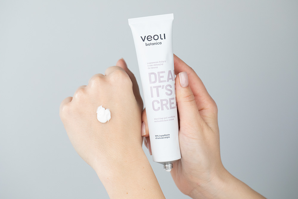 Veoli Botanica Dear Skin It's Rich Cream Naprawczo - kojący krem okluzyjny do twarzy 75 ml