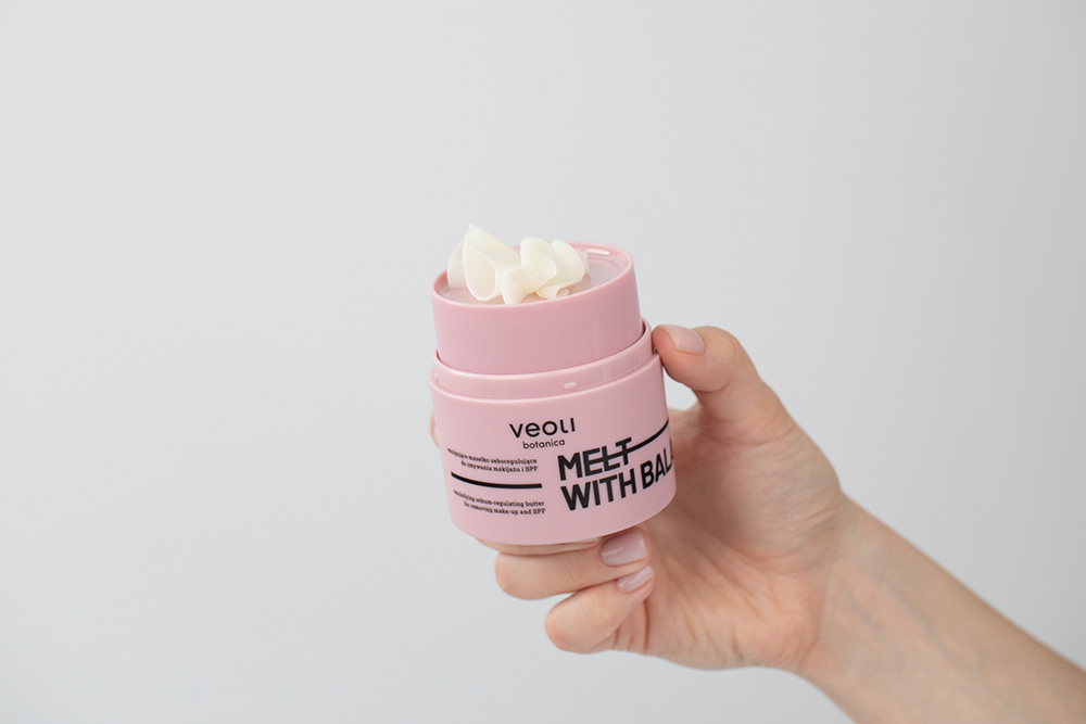 Veoli Botanica Melt with Balance Emulgujące masełko seboregulujące do zmywania makijażu 40 g