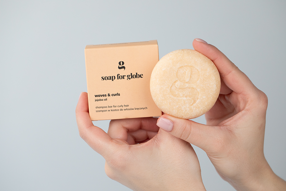 Soap For Globe Waves and Curls Shampoo Szampon do włosów kręconych 1 szt.