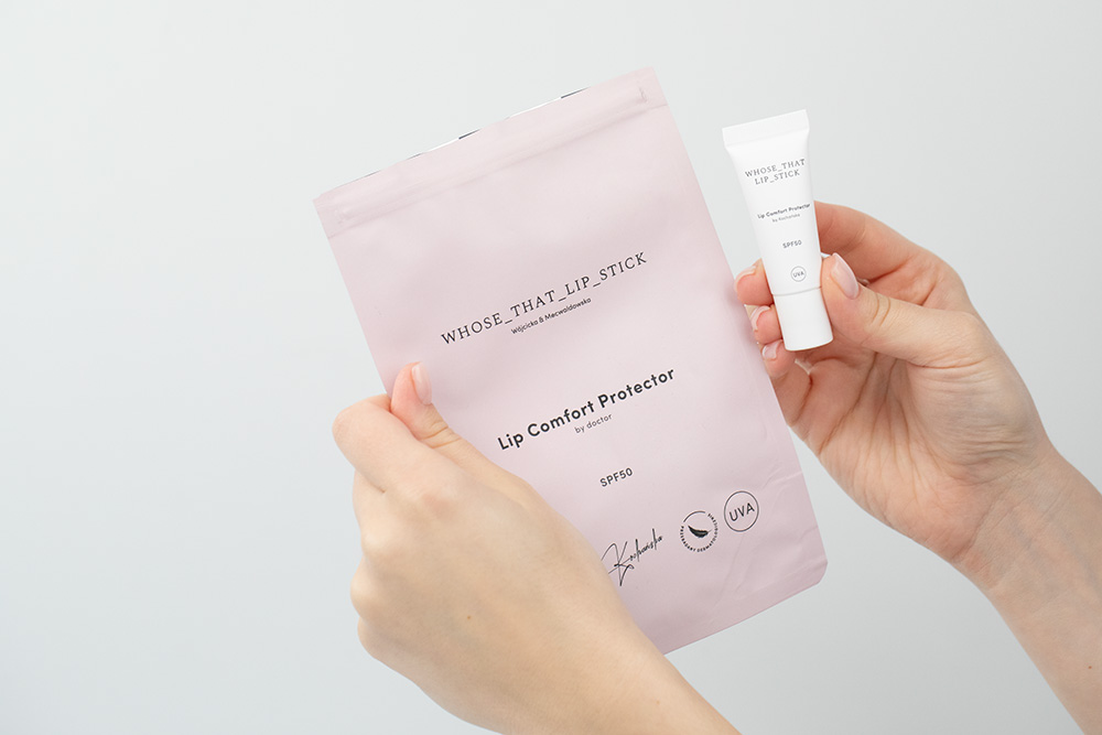 Whose That Lip Stick Lip Comfort Protector SPF 50 Ochronny balsam do ust SPF 50 10 ml