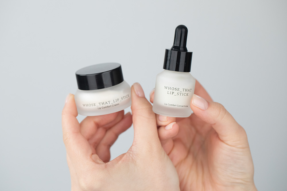 Whose That Lip Stick Lip Comfort Treatment ZESTAW Serum do ust 13 ml + Krem do ust 20 ml