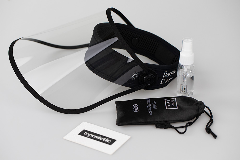 Dermomedica Youth Protector by DermoCare Photochromatic Przyłbica - wysoki poziom fotoprotekcji UPF 50+ z fotochromatyczną powłoką 1 szt