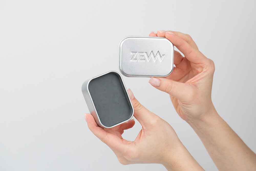 Zew For Men Stylowy Brodacz ZESTAW Balsam z węglem drzewnym 80 ml + Szczotka 1 szt