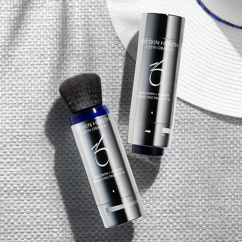 ZO Skin Health Sunscreen + Powder SPF 30 Puder mineralny z filtrem o szerokim spektrum ochrony SPF 30 (kolor Light) 3 g