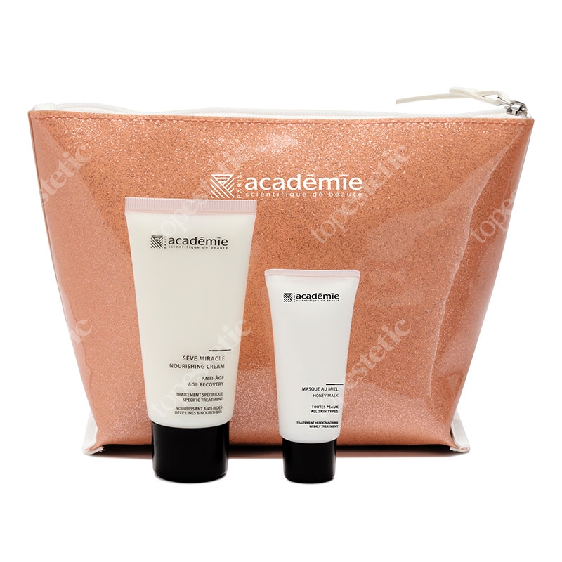 Academie Academie Visage - Save Miracle + Masque Au Miel ZESTAW do twarzy Krem piękności + Miodowa maska 50 ml + 15 ml