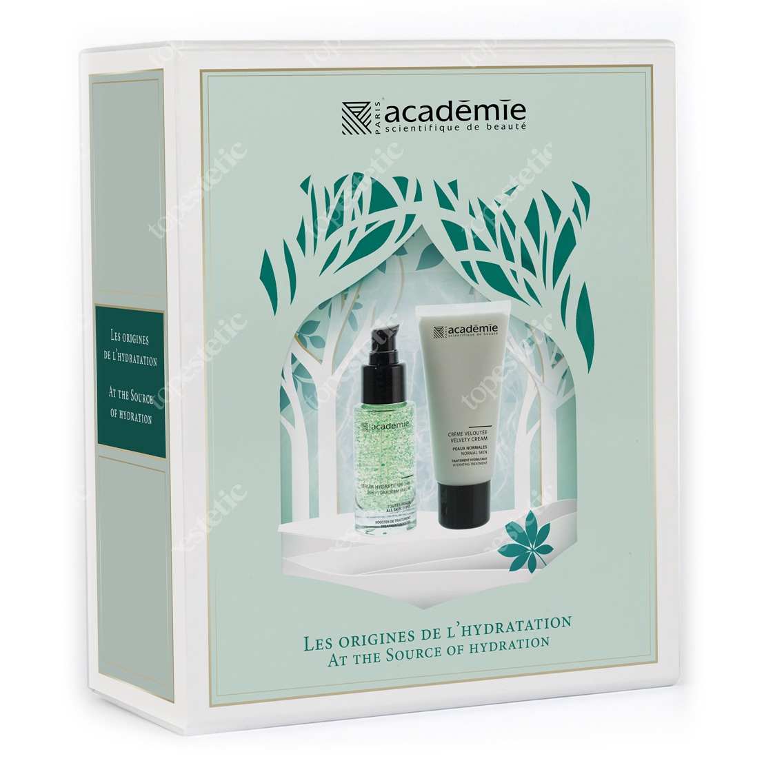 Academie Zestaw U Źródeł Nawilżenia 2019 ZESTAW Nawilżające serum 30 ml + Nawilżający krem 