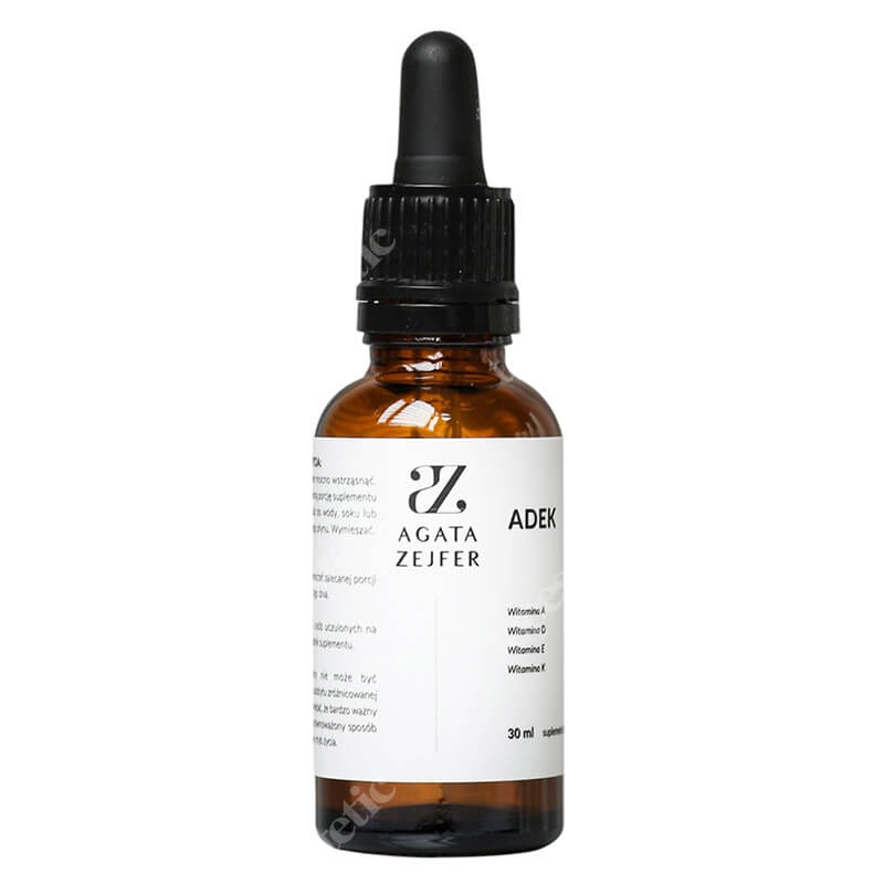 Agata Zejfer Self - Care Concept ADEK Podstawowy zestaw witamin 30 ml
