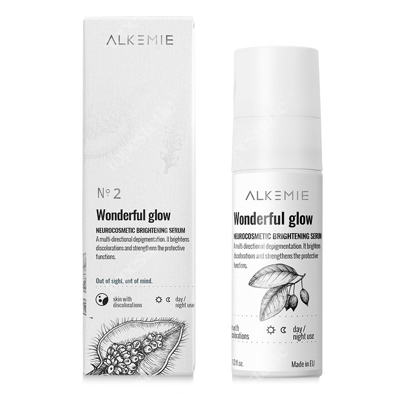 Alkmie Wonderful Glow Neurokosmetyczne serum rozjaśniające 30 ml