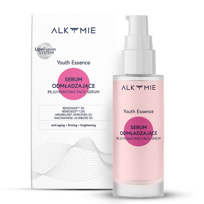 Alkmie Youth Essence Rejuvenating Face Serum Serum odmładzające 30 ml