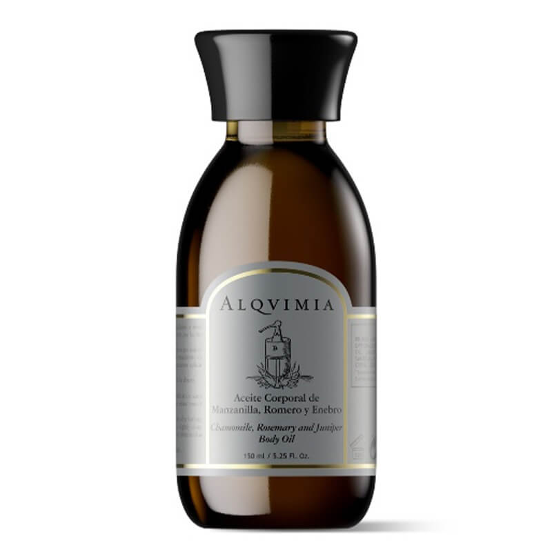 Alqvimia Chamomile, Rosemary and Juniper Body Oil Synergia olejowa, rozmaryn, rumianek, jałowiec 150 ml