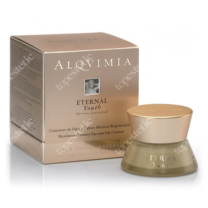 Alqvimia E Youth Maximum Recovery Eye and Lip Contour Maksymalna regeneracja, krem na okolicę oczu i ust 15 ml